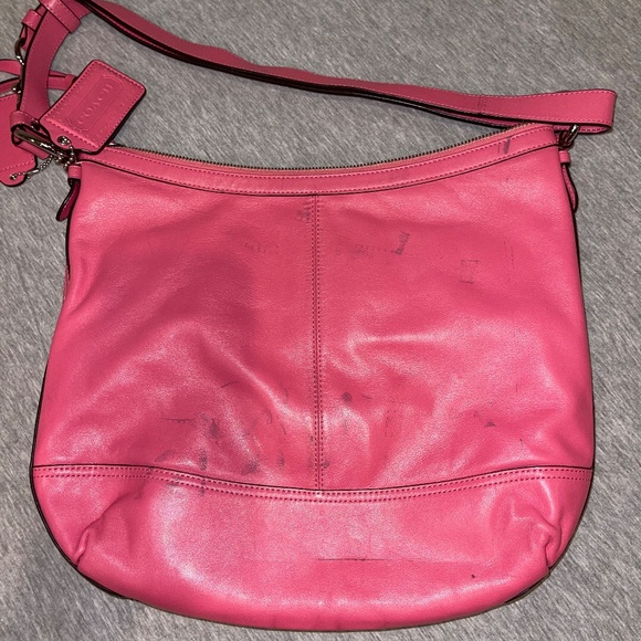 Coach Designer Park Leather Pink Shoulder Bag Purse - Picture 5 of 9